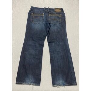 SR 07 Start Revolution Bootcut Men's Jeans Size 40×31 Blue Relaxed